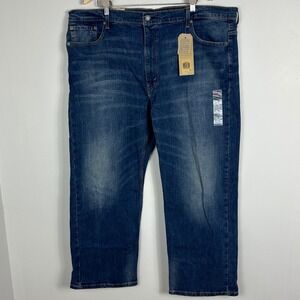 Levis 569 Loose Straight Stretch Jeans Mens Size 44 x‎ 30 Blue Denim NEW NWT